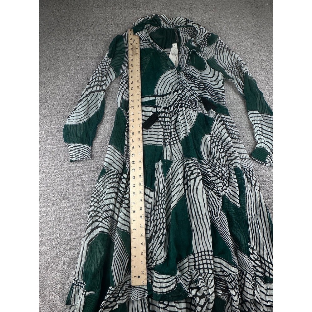 Anthropologie Nikita Mhaisalkar Maxi Dress Women S Multi Color Geometric Artsy - Picture 6 of 10